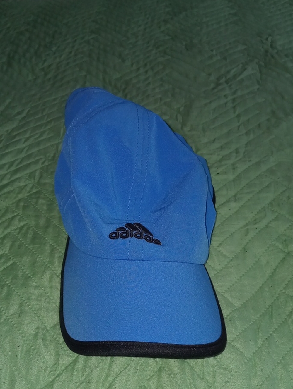 adidas Bright Blue Sport Cap with Black Logo Trim